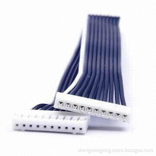 IDC Cable Assemblies with Connector Header to Flat Wiring Harness Assembly